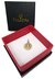 Medalla Sagrado Corazón De Jesús - Plata Y Oro - 12mm - Vicenza Joyas y Relojes