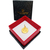 Medalla Sagrado Corazón de Jesús - Plaqué Oro 21k - 18mm en internet