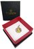 Medalla Sagrado Corazón De Jesús - Plata Y Oro - 22mm - Vicenza Joyas y Relojes