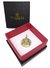 Medalla Sagrado Corazón De Jesús - Plata Y Oro - 24mm - Vicenza Joyas y Relojes