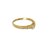 Anillo Solitario Compromiso Oro 18 K - Cubic Circonio - B - comprar online