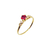 Anillo Solitario METIS GOLD 18K