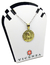 Medalla Virgen María - Plata con frente en oro 18k - 22mm - tienda online