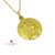 Medalla Religiosa - Virgen Niña - En Oro 18 K - 20mm - comprar online