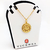 Medalla Signo del Zodíaco - Virgo - Plaqué Oro 21k - 22mm - comprar online