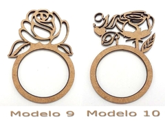 320x Anel Porta Guardanapo Personalizado Mdf Crú Casamento - loja online