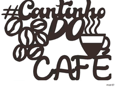 Cantinho do Café - 36x28 cm - Plaquinha decorativa - comprar online