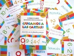 ¿JUGAMOS A LAS CARTAS? CARTAS NUMÉRICAS - comprar online