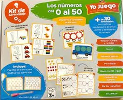 Kit de aprendizaje Yo Juego Los números del 0 al 50