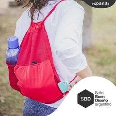 Mochila Expanda Cordón Auto-guardable Unisex - Take it