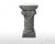 Forma de Fibra para fazer Coluna Romana 53 cm com Fundo na internet
