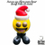 Forma de Fibra de Vidro para fazer Emoji Feliz de Natal - comprar online