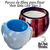 Forma de Fibra para fazer Vaso Bola Liso Tam 1 - loja online