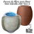 Forma de Fibra para fazer Vaso Colméia Alto Tam 1 - comprar online