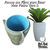 Forma de Fibra para fazer Vaso Pedra Tam 1 - comprar online