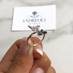 anillo doble mariposa (COD an165) - comprar online