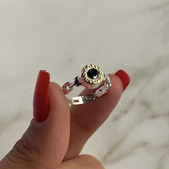 Anillo bulgari negro precio sale