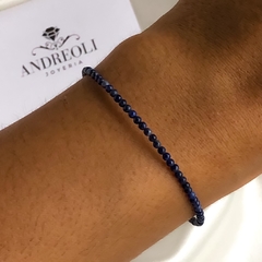 Pulsera de Lapizlazuli 2mm (cod p205) - comprar online