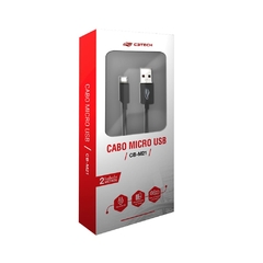 Cabo USB-MICRO USB 2 Metros 2 Ampers CB-M21BK C3Tech Suporte a Fast Charge
