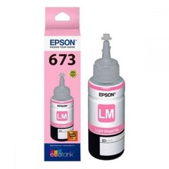 Refil Tinta Magenta Clara Epson T673 - T673620 - Original