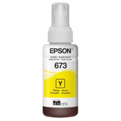 Refil de Tinta Amarelo Epson T673 - T673420 - Original - comprar online