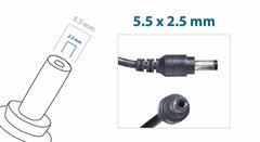 Fonte P/ Notebook Toshiba - CCE - Positivo - Itautec pino 5.5 x 2.5mm - Voltagem 19,5v - 3,42a - Lasertec Suprimentos para Informática | Loja de informática os menores preços você encontra aqui