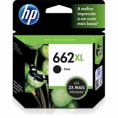 Cartucho Hp 662 Xl -alto Rendimento- Preto P/ 2515_1015_1516