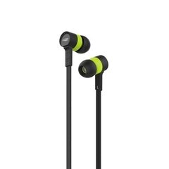 Fone de Ouvido C3 Tech Spirit Intra Auricular Preto/Verde - EP-05BGN - comprar online