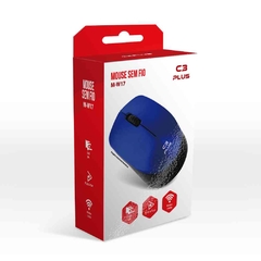 MOUSE USB S/FIO M-W17BL AZUL C3PLUS na internet