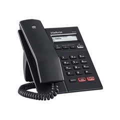 Telefone com Fio IP Intelbras TIP 125i Preto suporte a PoE, Protocolo SIP, Conector RJ9 Fone , Display gráfico, Viva voz - comprar online