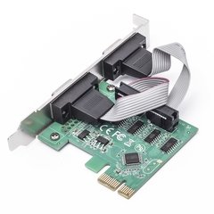 PLACA PCI EXPRESS SERIAL 2 PORTAS DB9 KP-T89 na internet