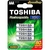 Toshiba Recarregável AAA 950mAh 1.2v - Cart. c/4 un