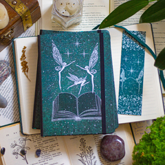 Caderneta Freya - Fadas Literárias Verde - comprar online
