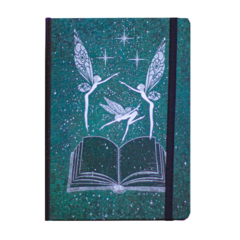 Caderneta Freya - Fadas Literárias Verde na internet