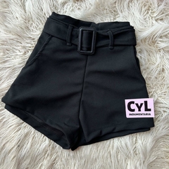 Short con cinto cheap