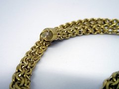 D133B Cordão Chain Maille em Latão na internet