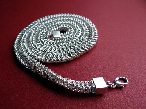 D133C Cordão Chainmaille Box Chain