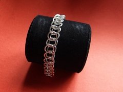 D193 Pulseira de Prata Chainmaille Persa - comprar online