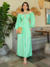 Vestido Longo Decote De Amarração Samantha - 0058CE - CRIS GUIMARÃES