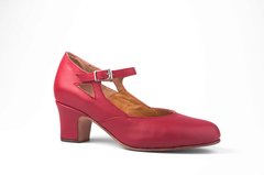 Zapatos de baile con suela antideslizante- Areco (rojo)