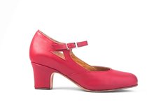 Zapatos de baile con suela antideslizante- Areco (rojo) - comprar online