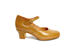 Zapatos de baile semillado - Areco Profesional (camel) - tienda online