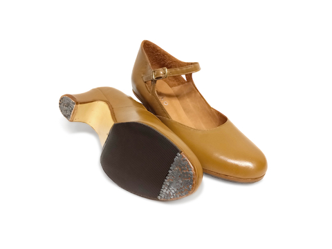 Zapatos de baile Areco Profesional camel
