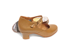 Zapatos de baile semillado - Areco Profesional (camel) - comprar online