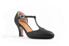 Zapatos de baile con suela de cromo - Barcelona (negro)
