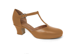Zapatos de baile - Barcelona 5,5cm (camel) - comprar online