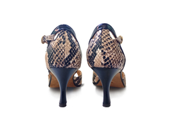 Zapatos de baile - Granada 6,5Cm (animal print) - Moreno