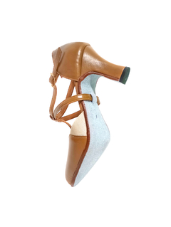 Imagen de Zapatos de baile con suela de cromo - LYON (Camel)
