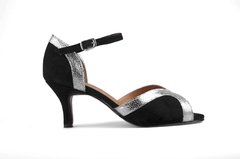 Zapatos de baile - Milan (Negro y Plata) - comprar online