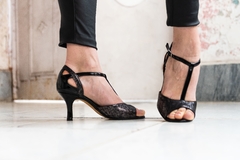 Zapatos de baile - Granada 6,5cm (negro)